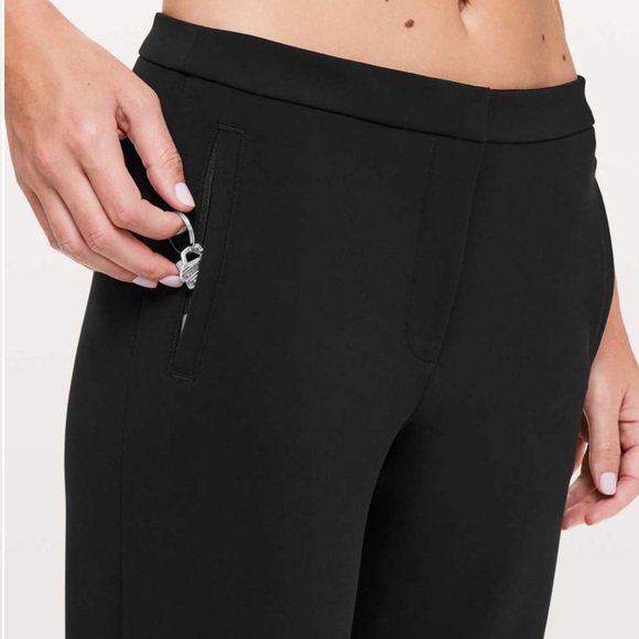 Lululemon On the Move Pants in Black Size 4 - Picture 2 of 5